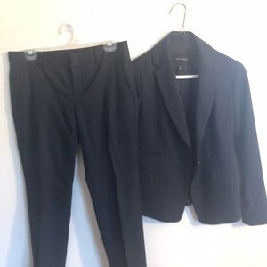 2 piece business suit-navy blue